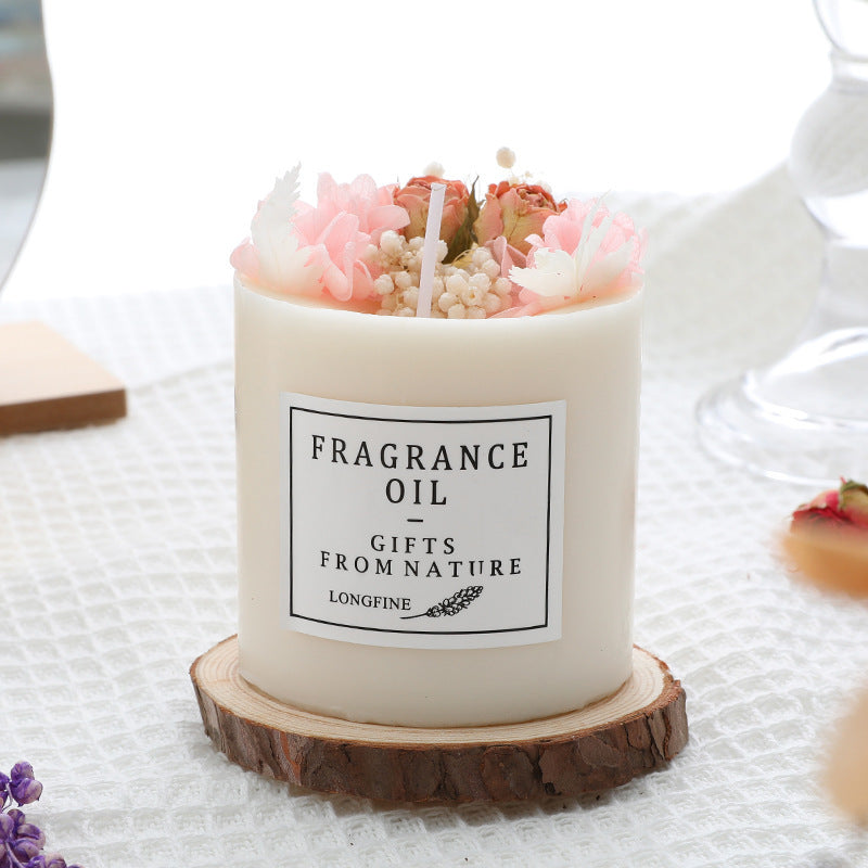Flowers Decor Romantic Candles