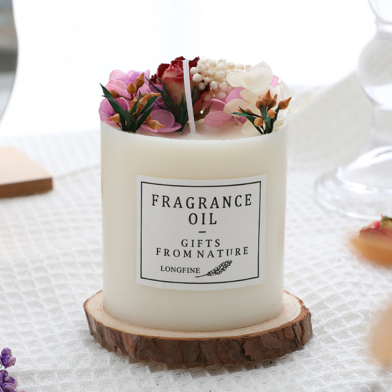 Flowers Decor Romantic Candles